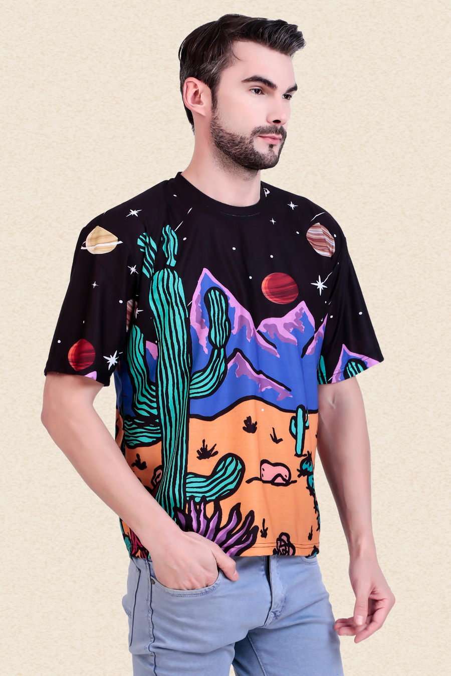 DESERT NIGHT OVERSIZED TSHIRT