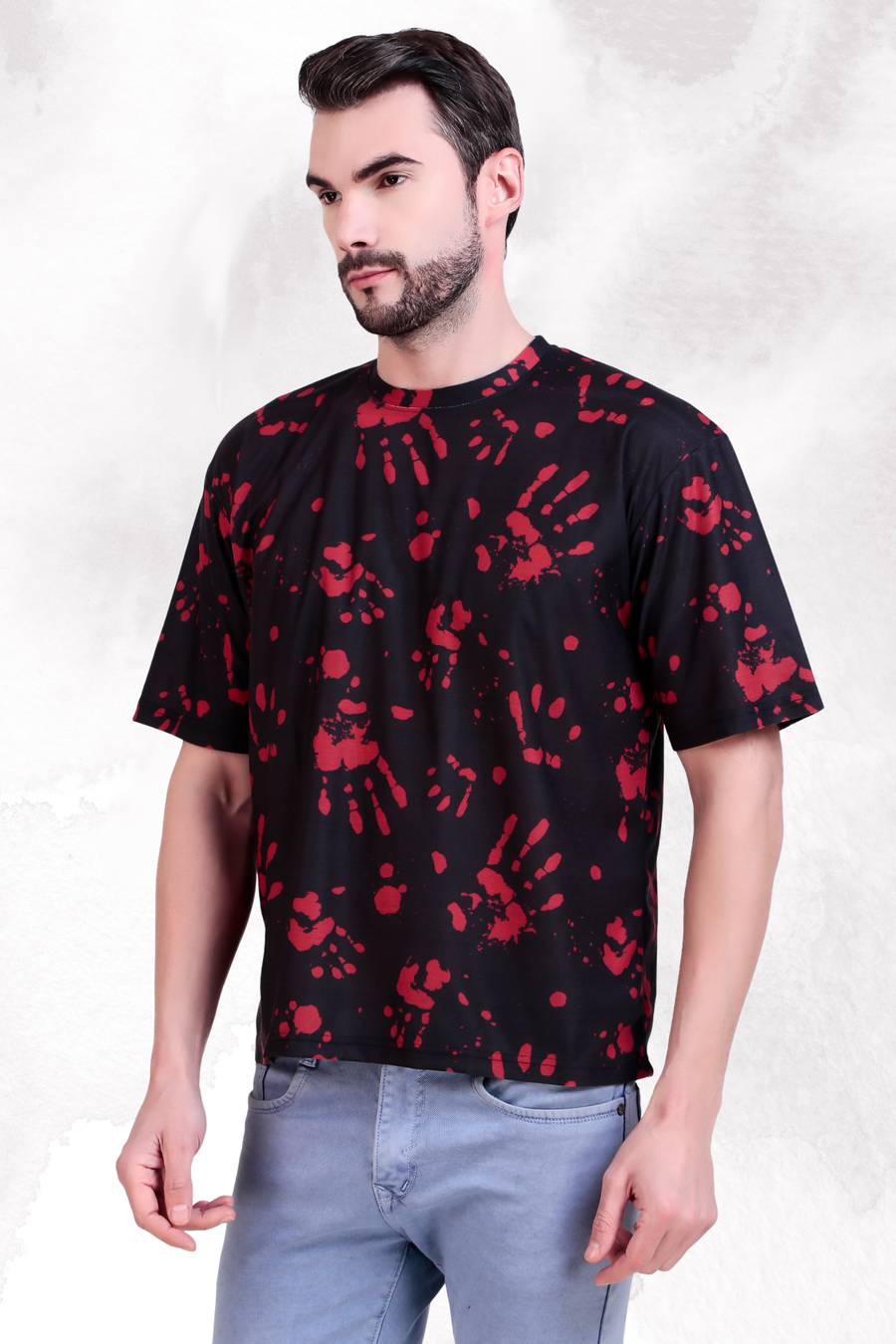 BLODDY HANDS OVERSIZED TSHIRT