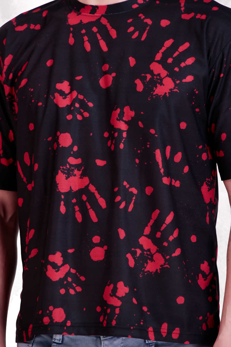 BLODDY HANDS OVERSIZED TSHIRT