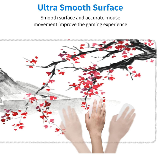 Japanese Cherry Blossom Sakura Mousepad outfitque