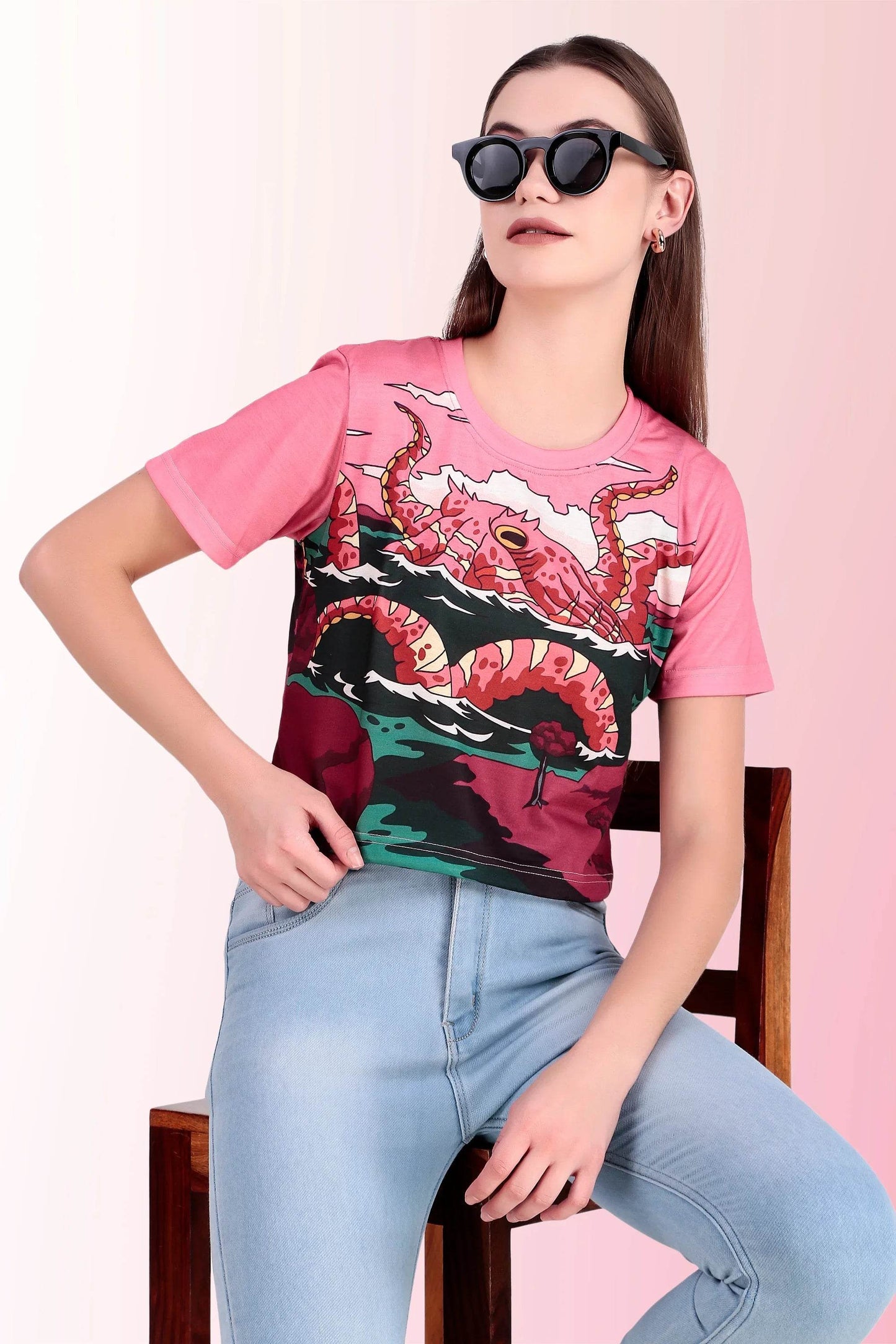 OctoVibe Crop Top - Print it up