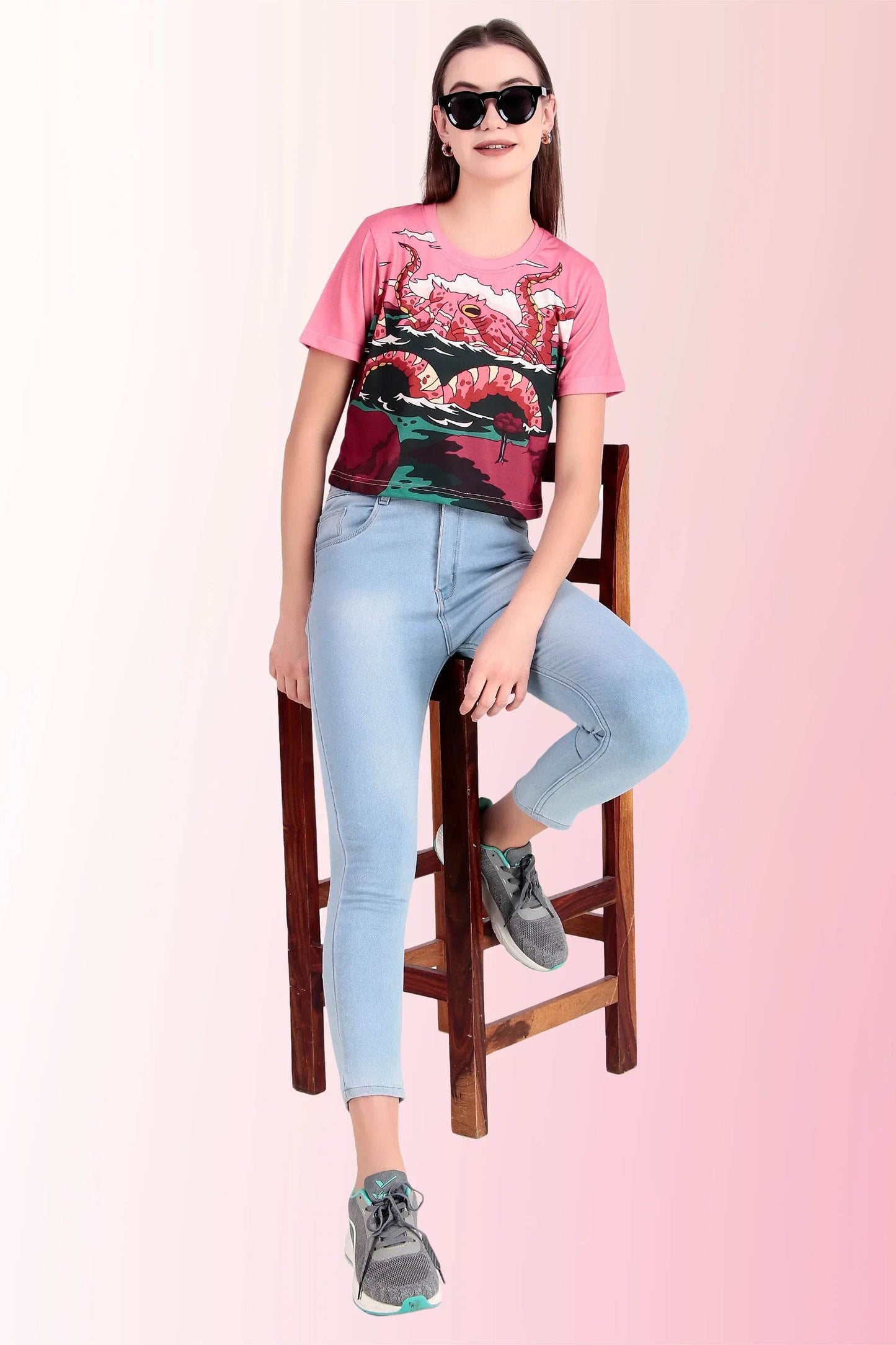 OctoVibe Crop Top - Print it up