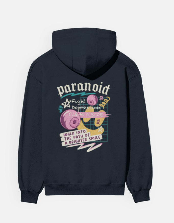 Paranoia Eye Hoodie outfitque