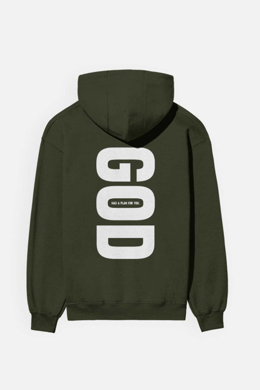 GOD Vertical Script Hoodie outfitque