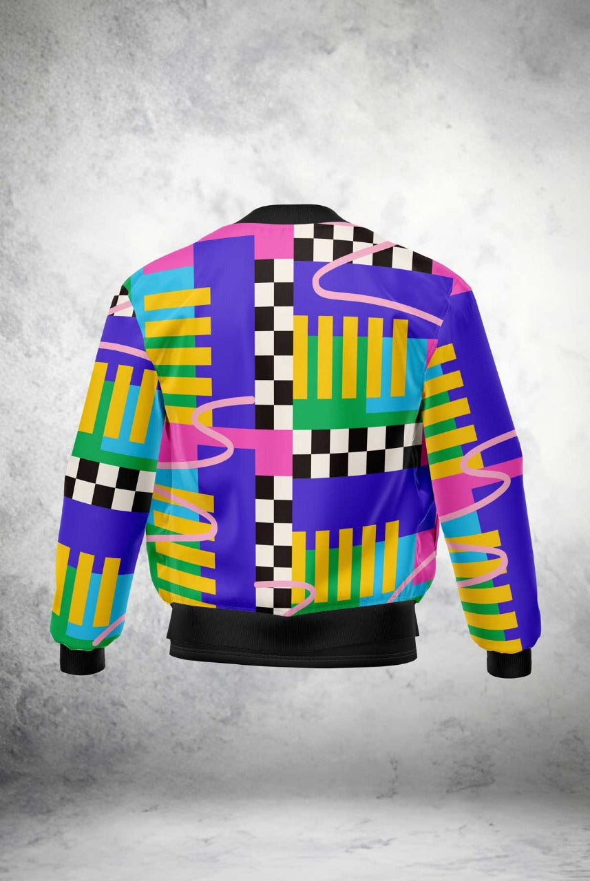 Primary Pop Bomber Jacket outfitque