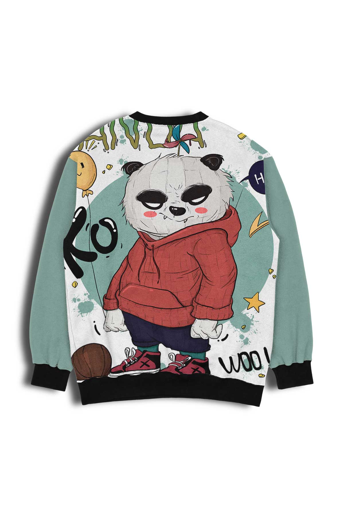 Street Panda Cool Sweatshirt outfitque