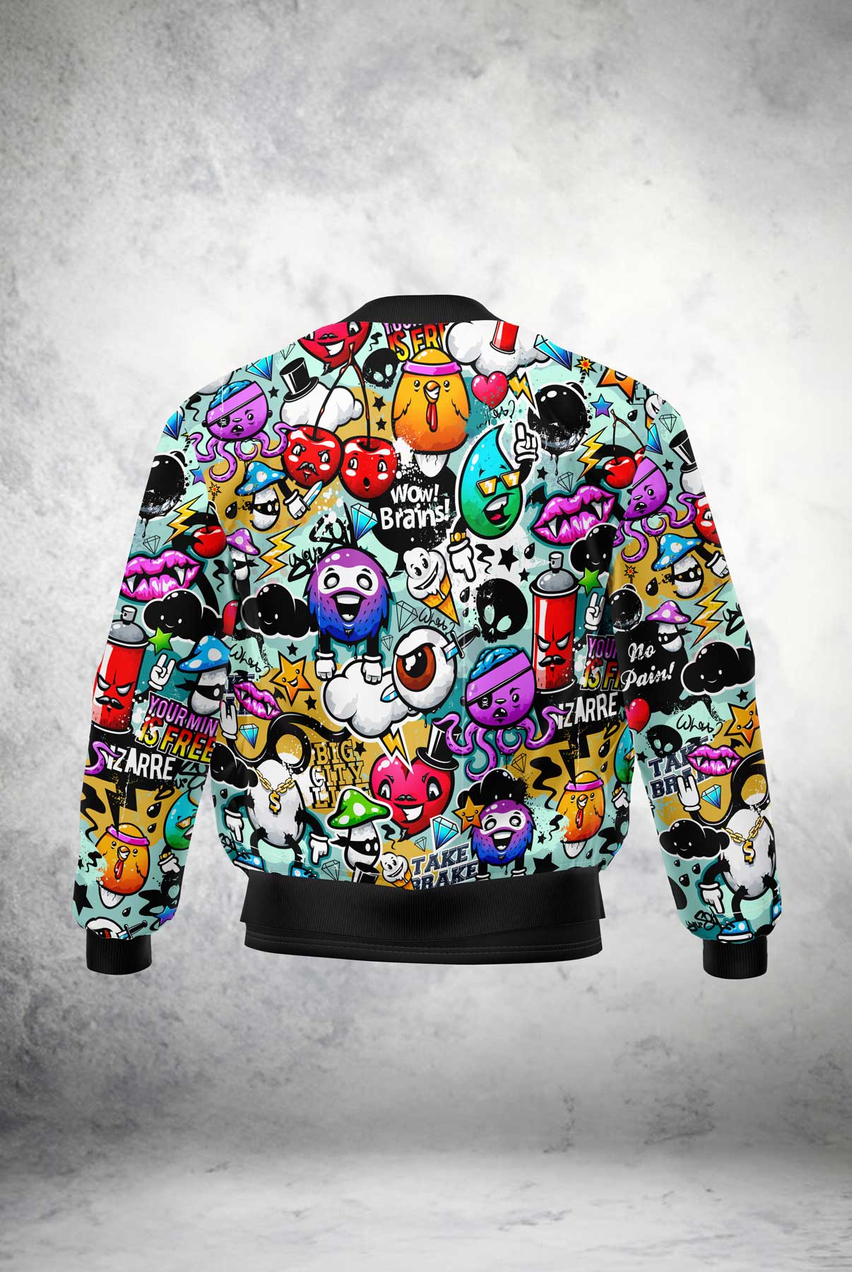 Gumball Galaxy Bomber Jacket outfitque