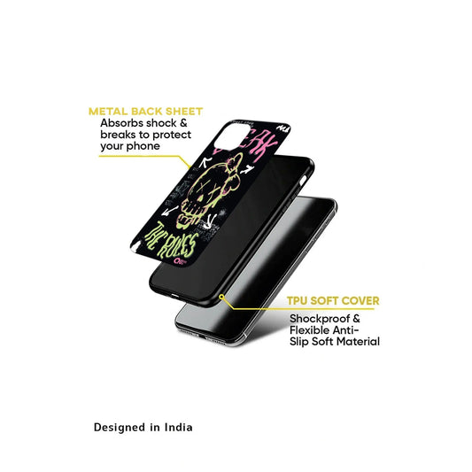 Break The Rules Metal TPU hybrid Protection Case - Print it upPhone case
