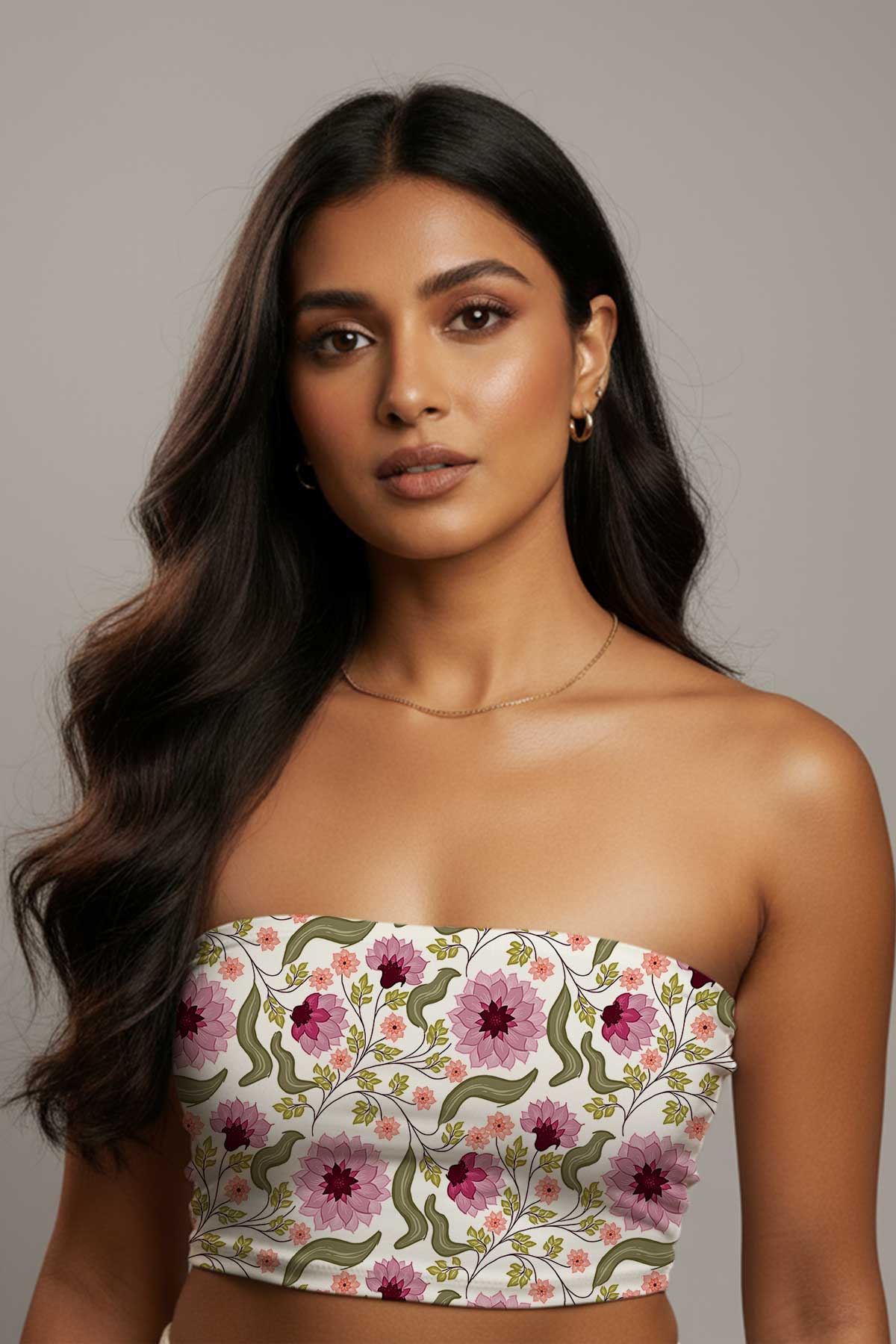 Vintage Vine Tube Top Print it up