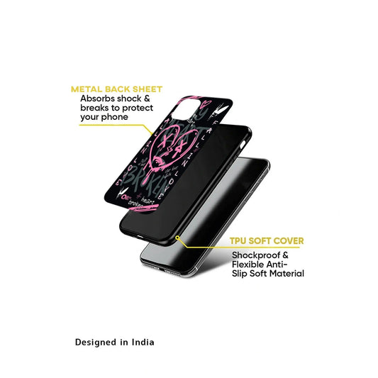 Fall In Love Metal TPU hybrid Protection Case - Print it upPhone case