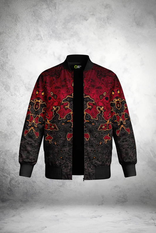Inferno Pulse Bomber Jacket - Print it upjacket