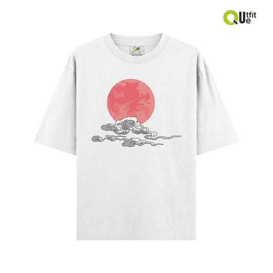 Japanise mountain - Oversized T-Shirt - Print it up
