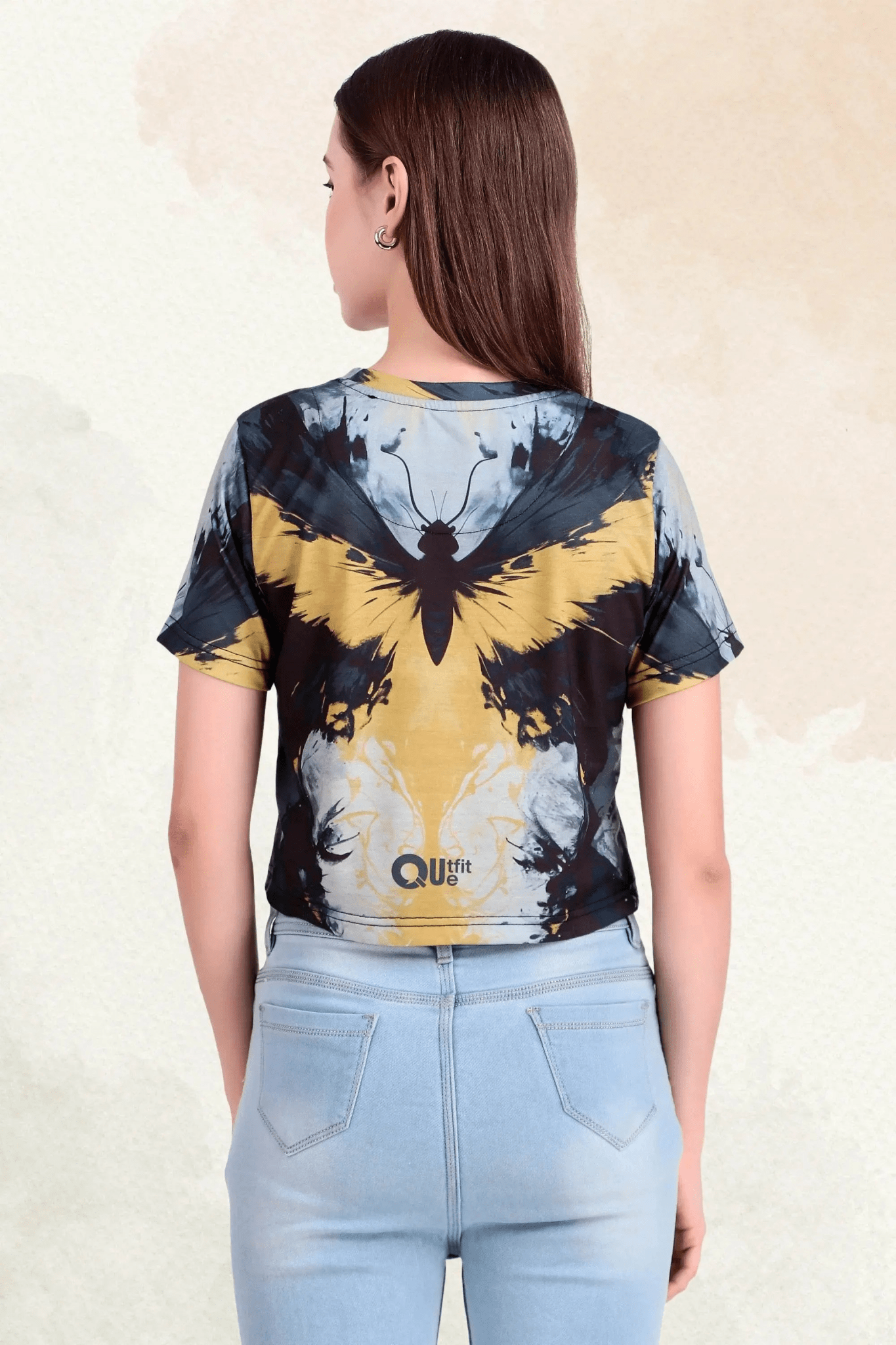 Midnight Monarch Crop Top - Print it upCROP TOP