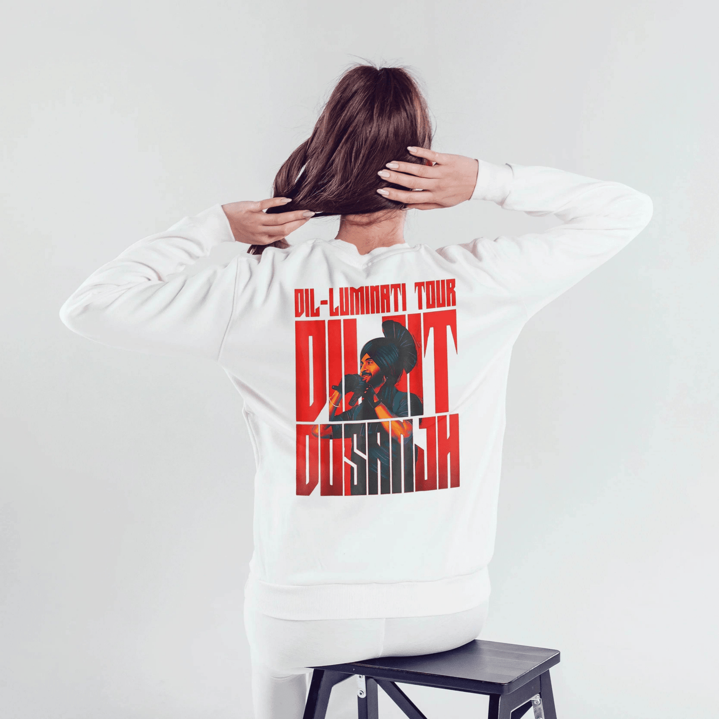 Punjabi Aa Gaye Oye Dil - Luminati Tour Sweatshirt - Print it upsweatshirt
