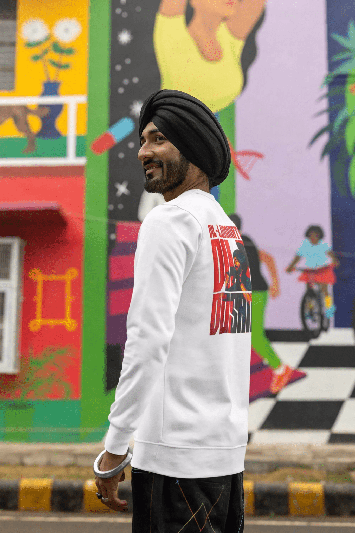 Punjabi Aa Gaye Oye Dil - Luminati Tour Sweatshirt - Print it upsweatshirt