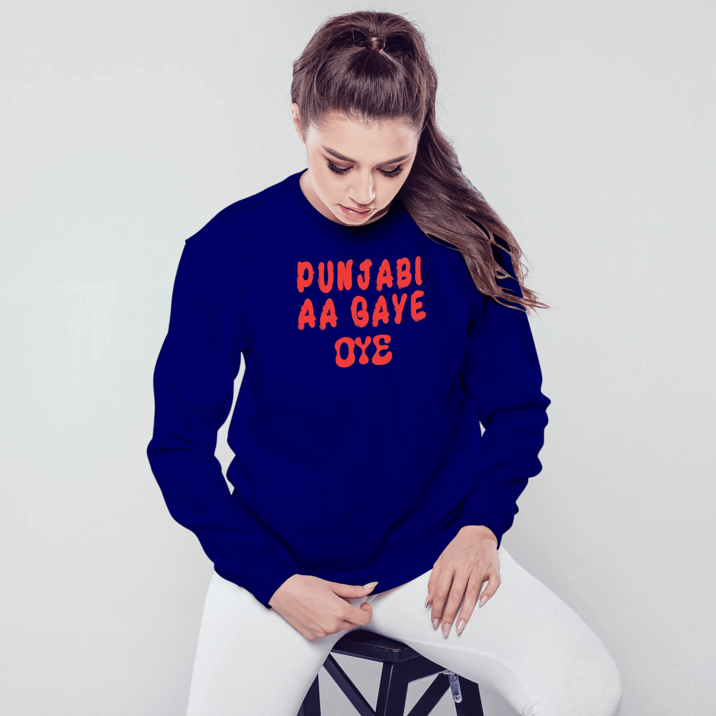Punjabi Aa Gaye Oye Dil - Luminati Tour Sweatshirt - Print it upsweatshirt