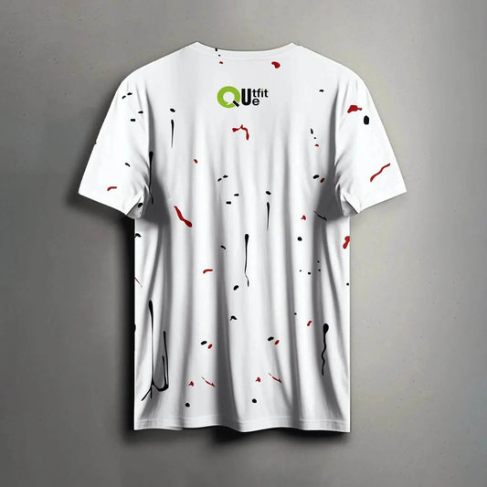 Red Demon Skull Fusion Tee - Print it upregular tshirt