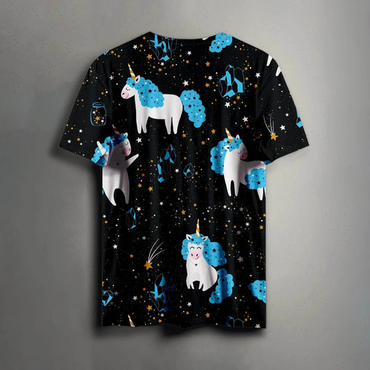 Starlight Unicorn Dream Tee - Print it upregular tshirt