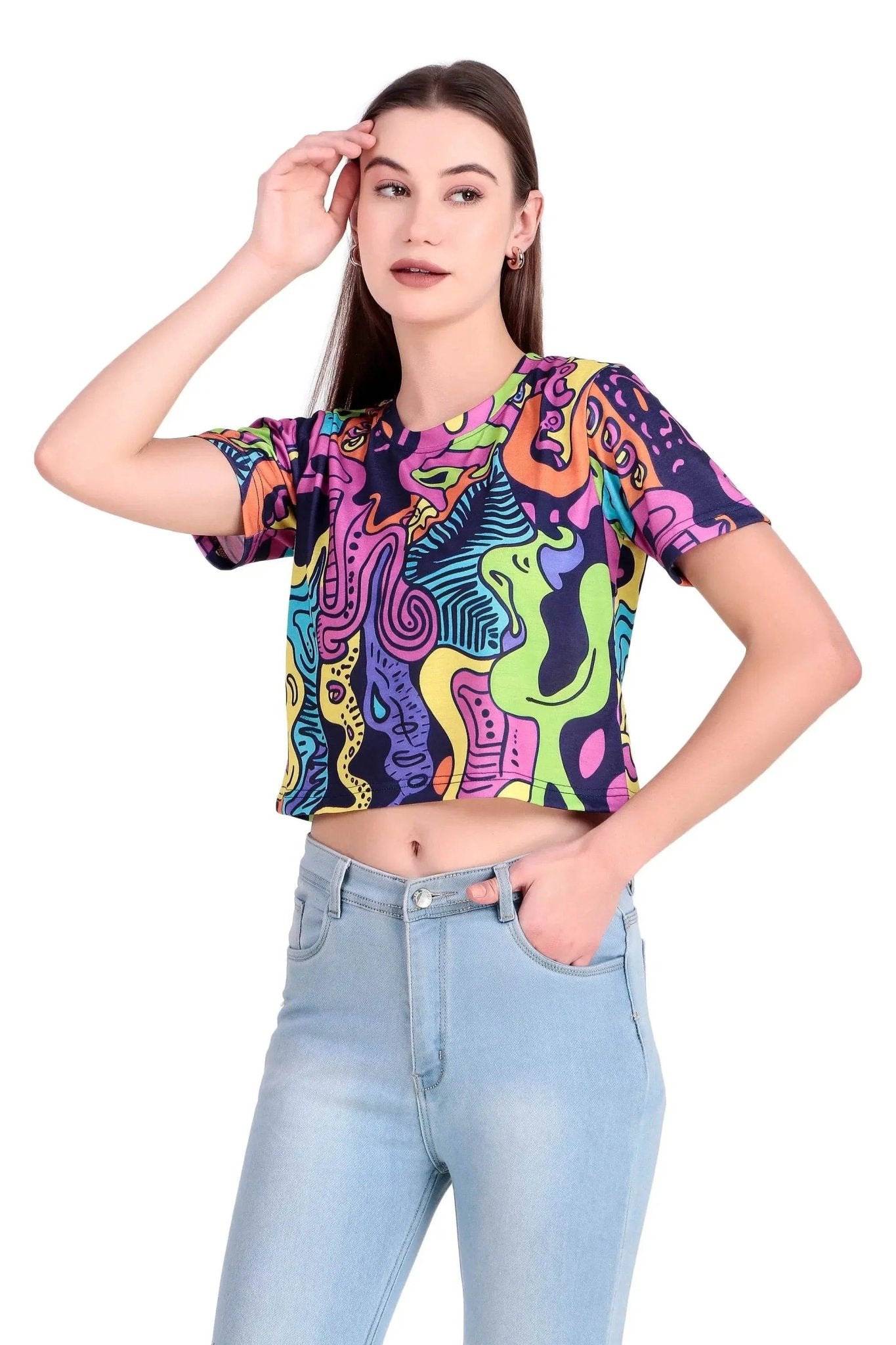 Vibe Drip Crop Top - Print it upCROP TOP