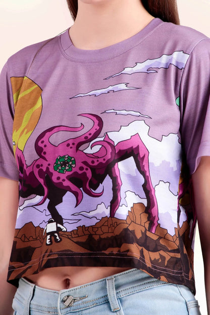 OctoVibe Crop Top - Print it up