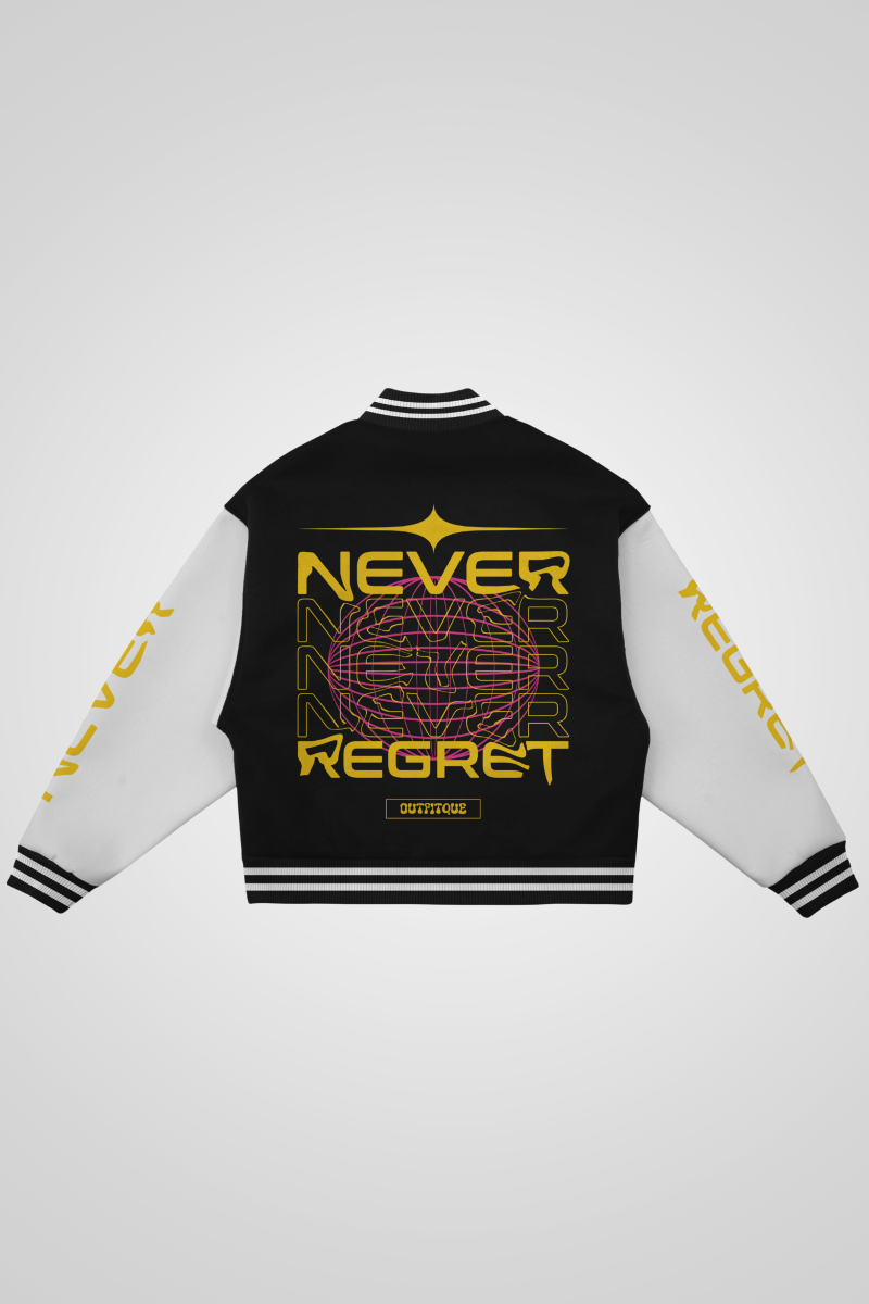 Never Regret Varsity Jacket