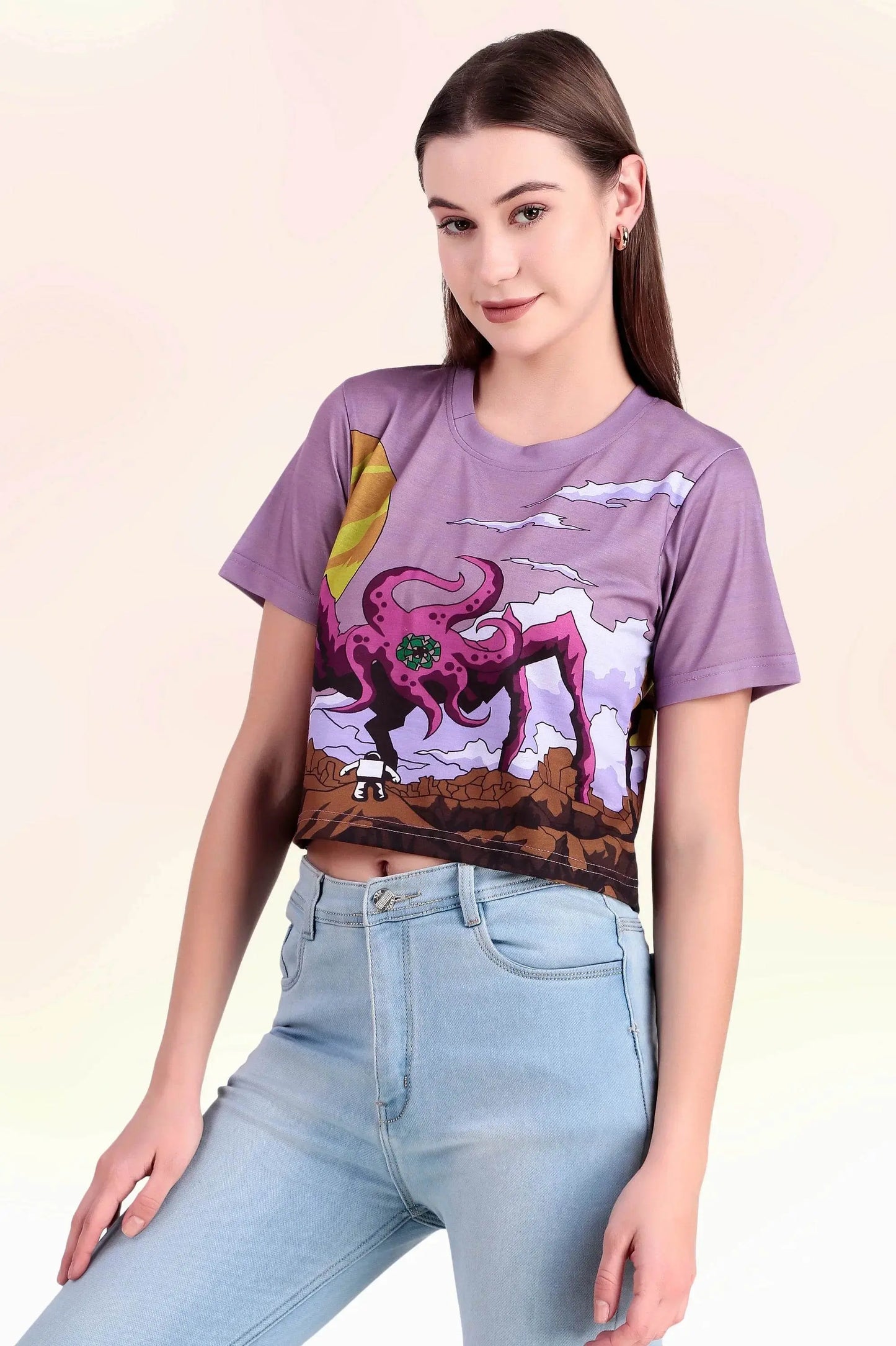 OctoVibe Crop Top - Print it up
