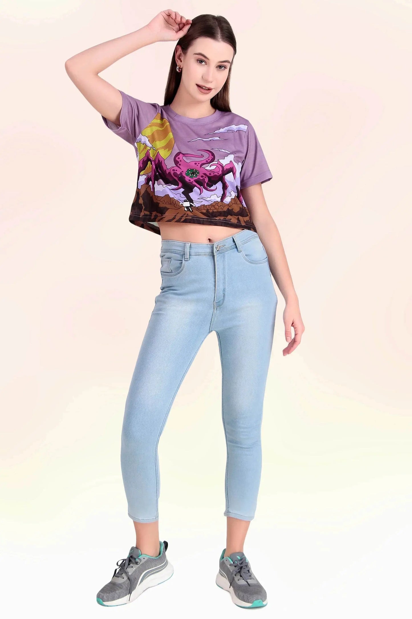OctoVibe Crop Top - Print it up