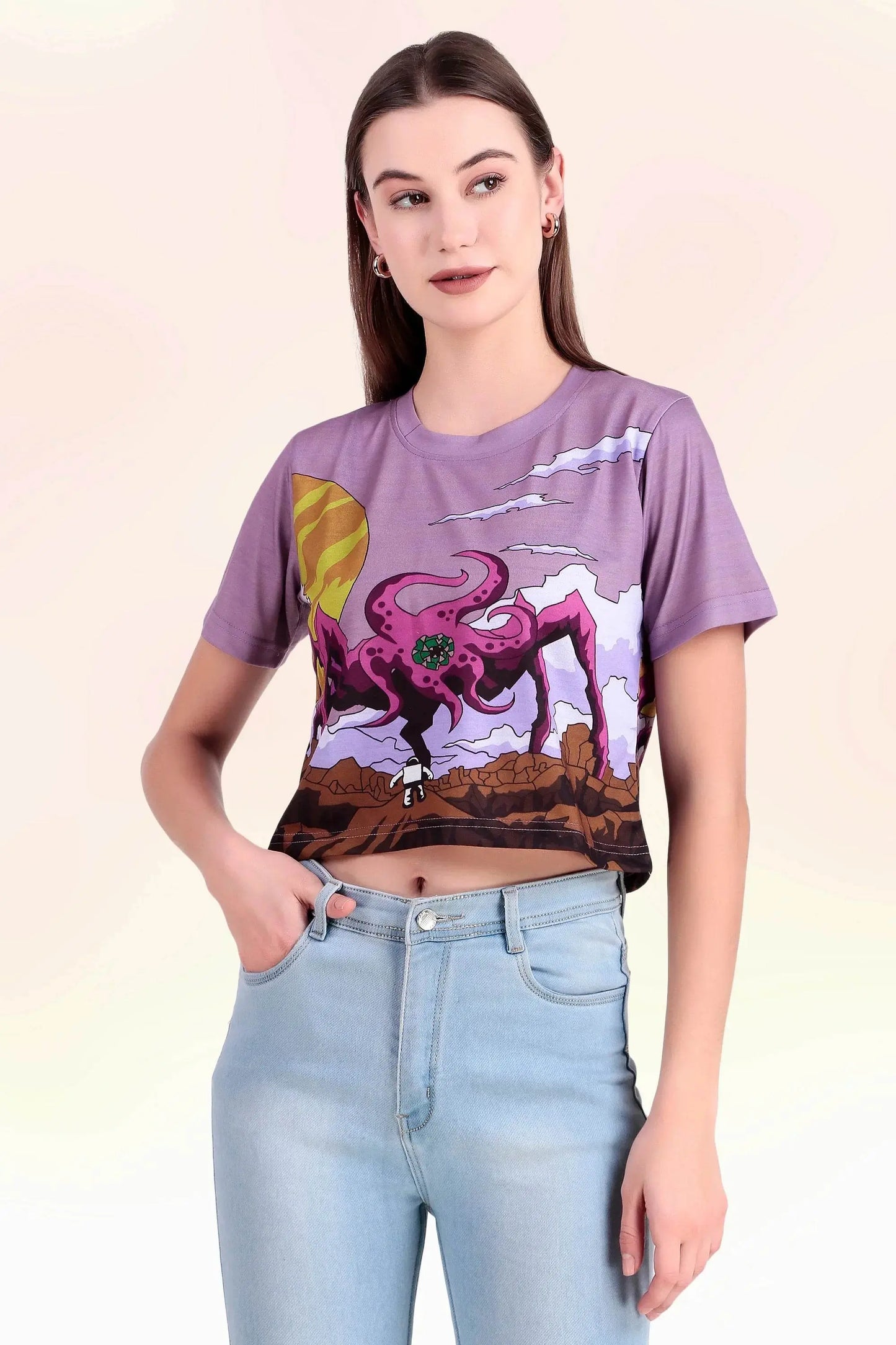 OctoVibe Crop Top - Print it up