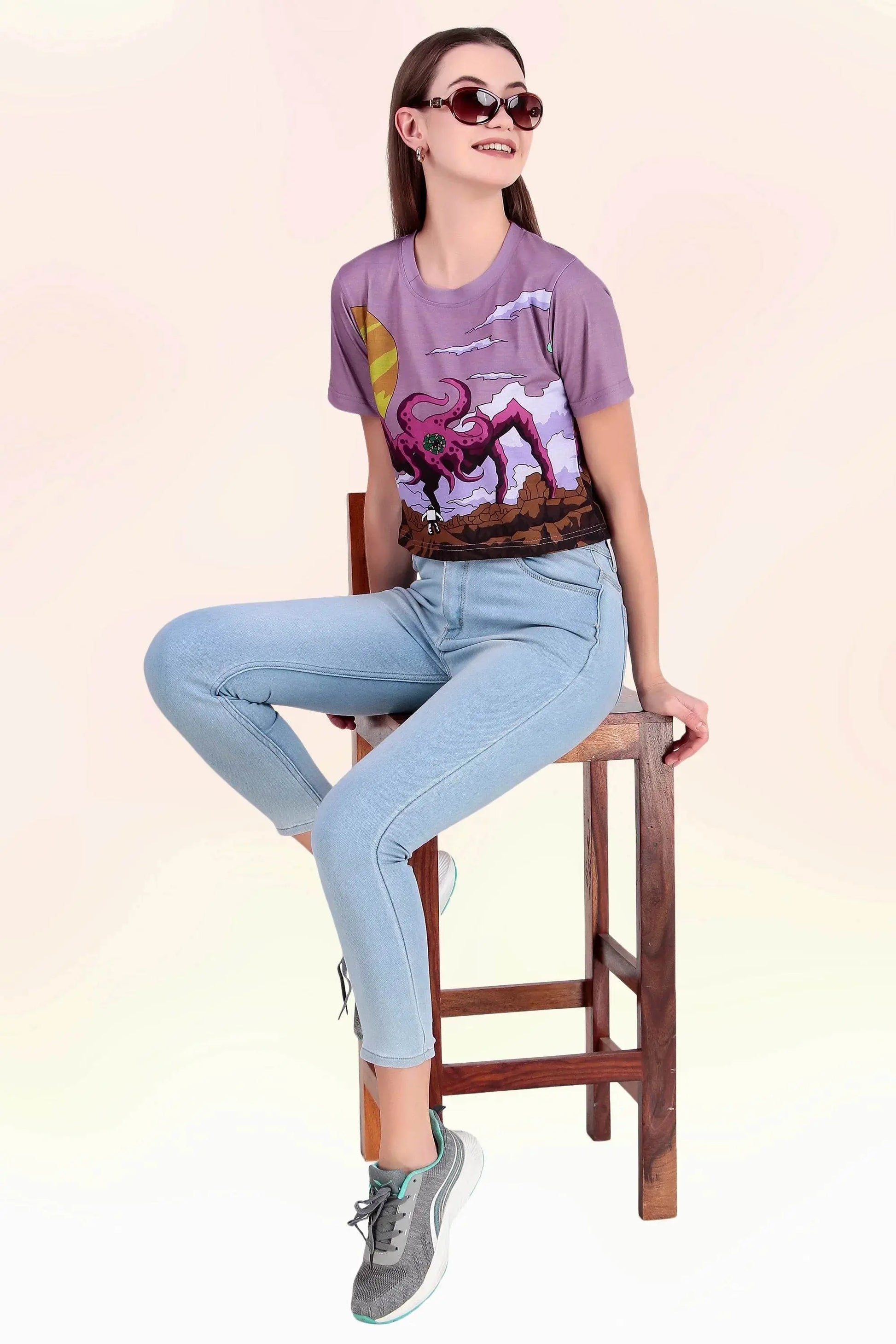 OctoVibe Crop Top - Print it up