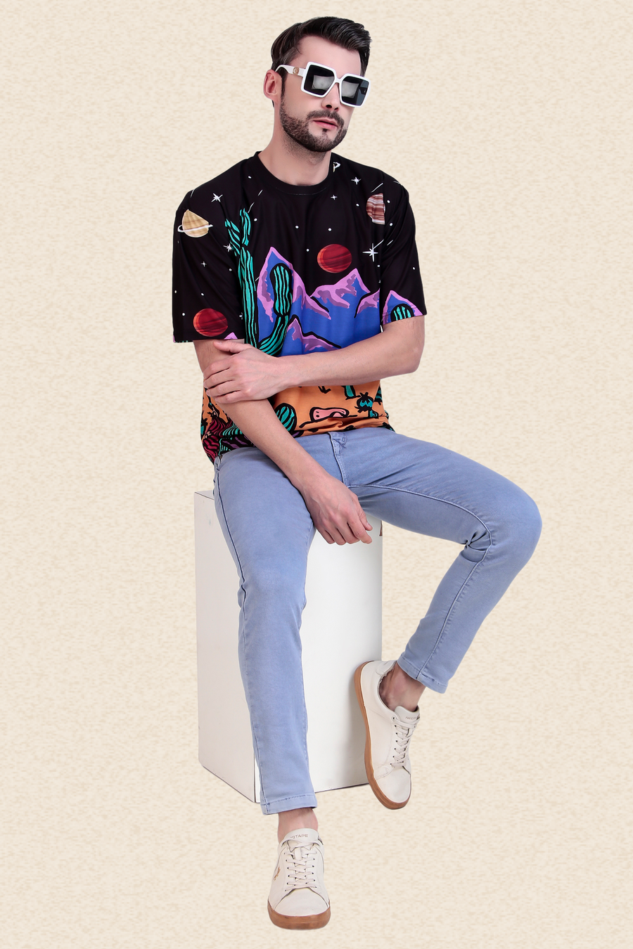 DESERT NIGHT OVERSIZED TSHIRT