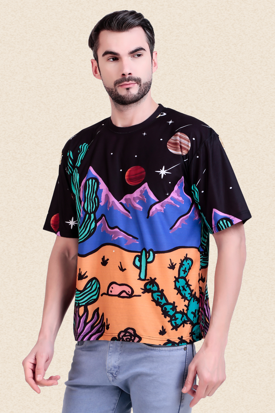 DESERT NIGHT OVERSIZED TSHIRT
