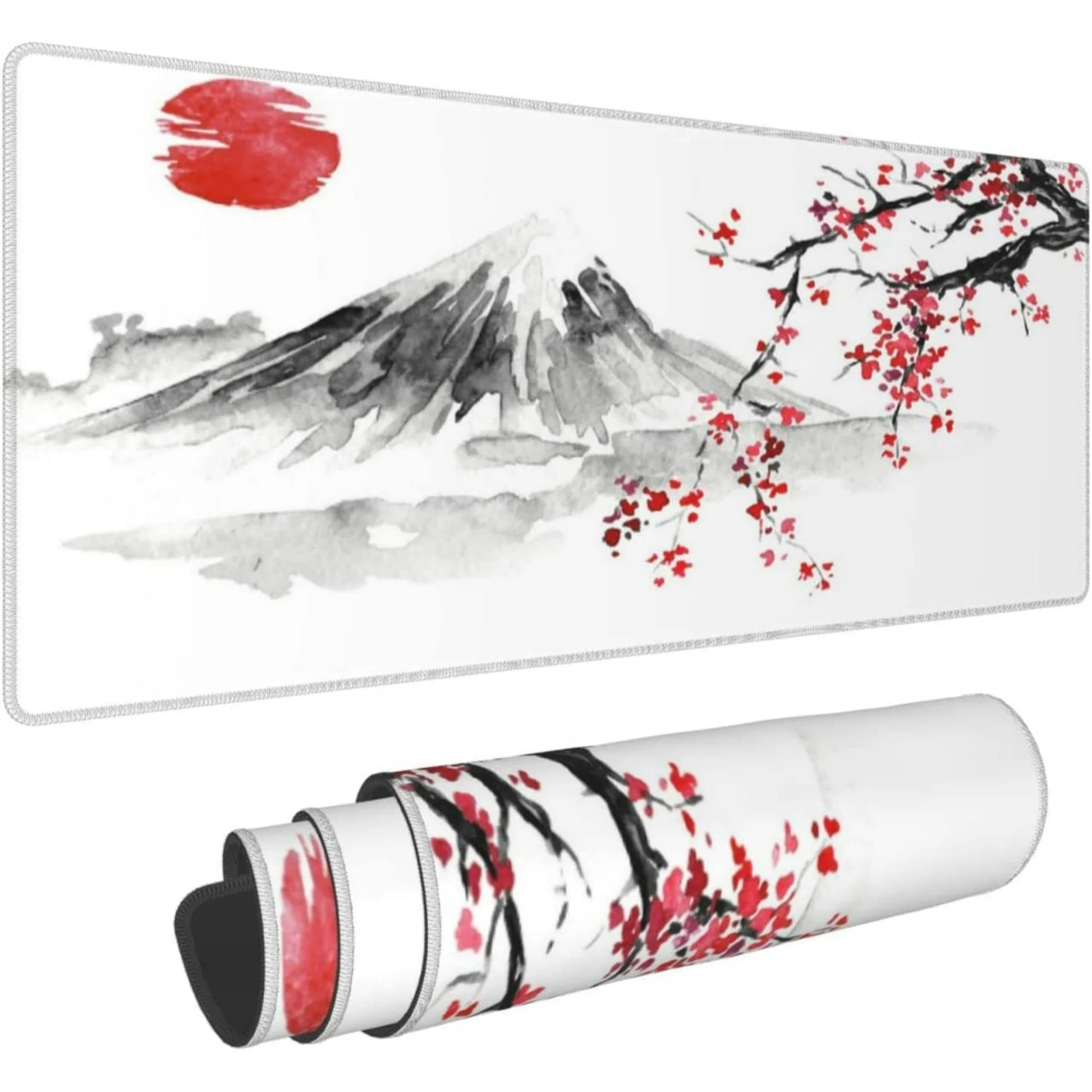 Japanese Cherry Blossom Sakura Mousepad outfitque