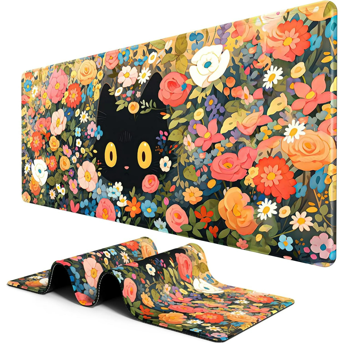 Garden Spirit Cat Mousepad outfitque