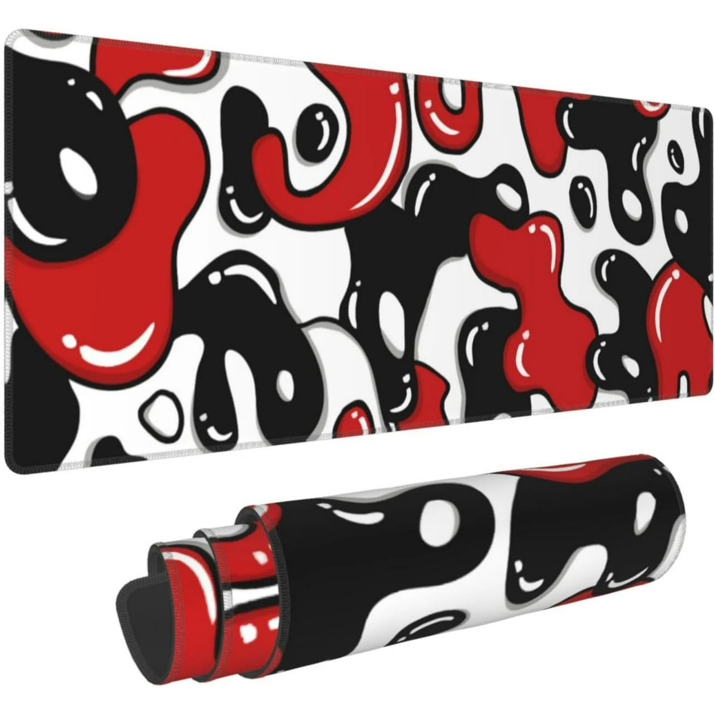 cool geomatric abstract Mousepad outfitque