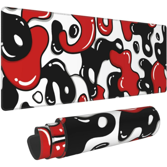 cool geomatric abstract Mousepad outfitque