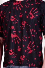 BLODDY HANDS OVERSIZED TSHIRT