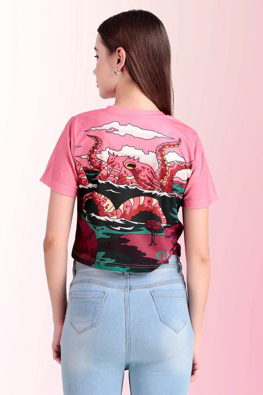 OctoVibe Crop Top - Print it up