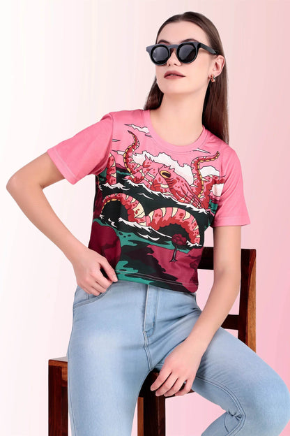 OctoVibe Crop Top - Print it up