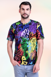 Dazzle Drape Printed Tees