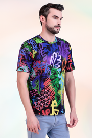 Dazzle Drape Printed Tees