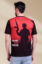 moosewala printed tshirt