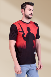 moosewala printed tshirt