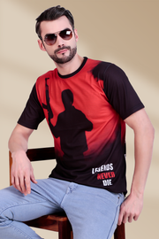 moosewala printed tshirt