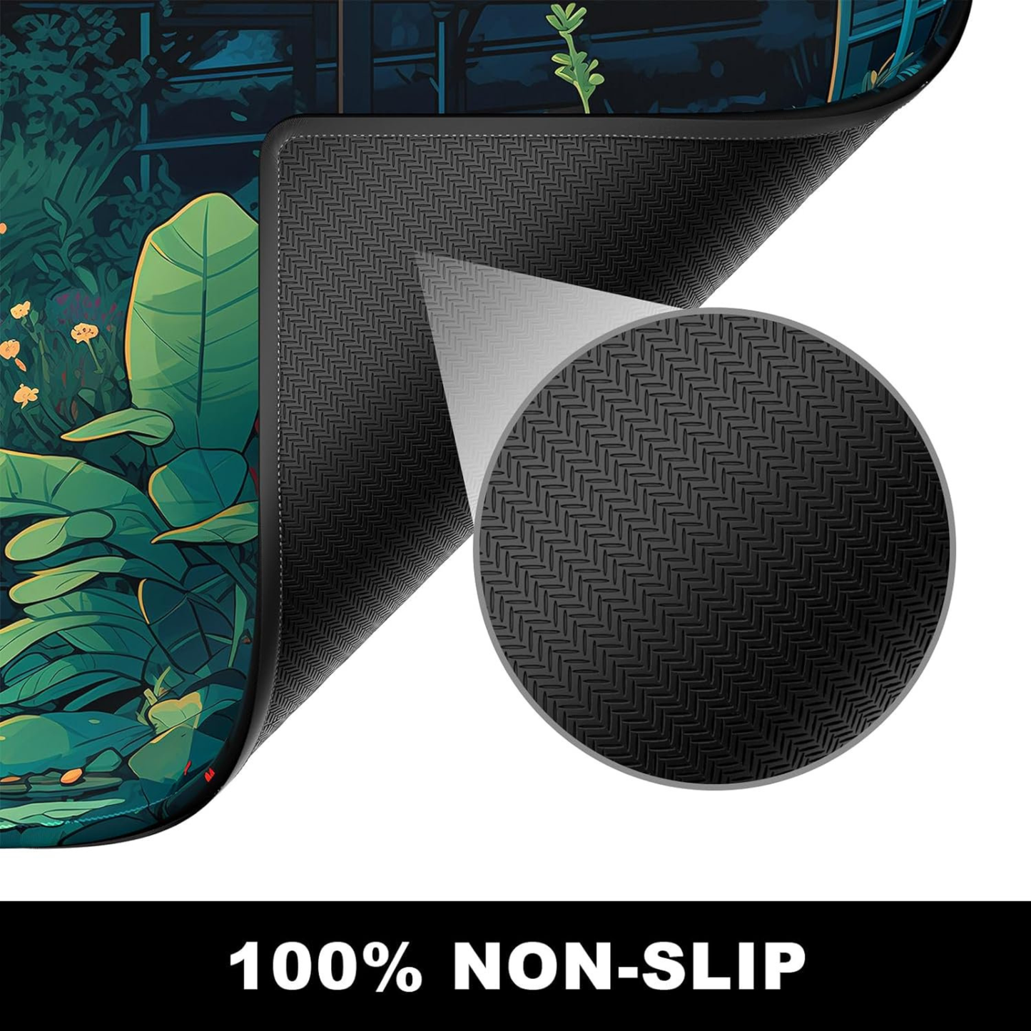 Art Lofi Flower Room Mousepad outfitque