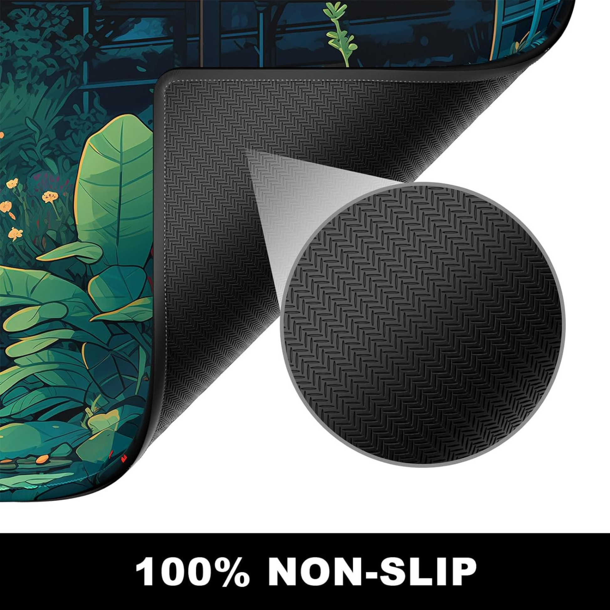 Art Lofi Flower Room Mousepad outfitque