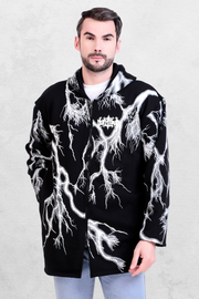 Rebellious Oversized Hoodie Jacket