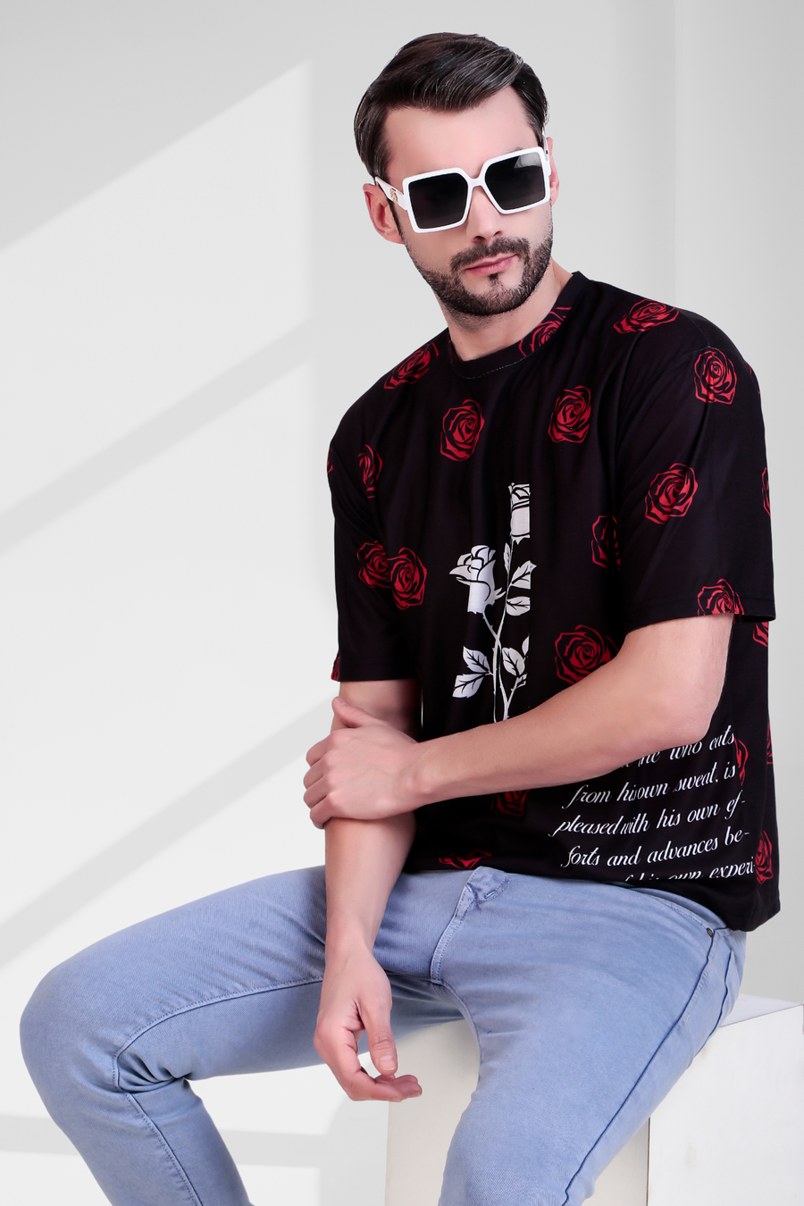 ROSES OVERSIZED TSHIRT