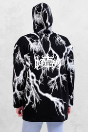 Rebellious Oversized Hoodie Jacket