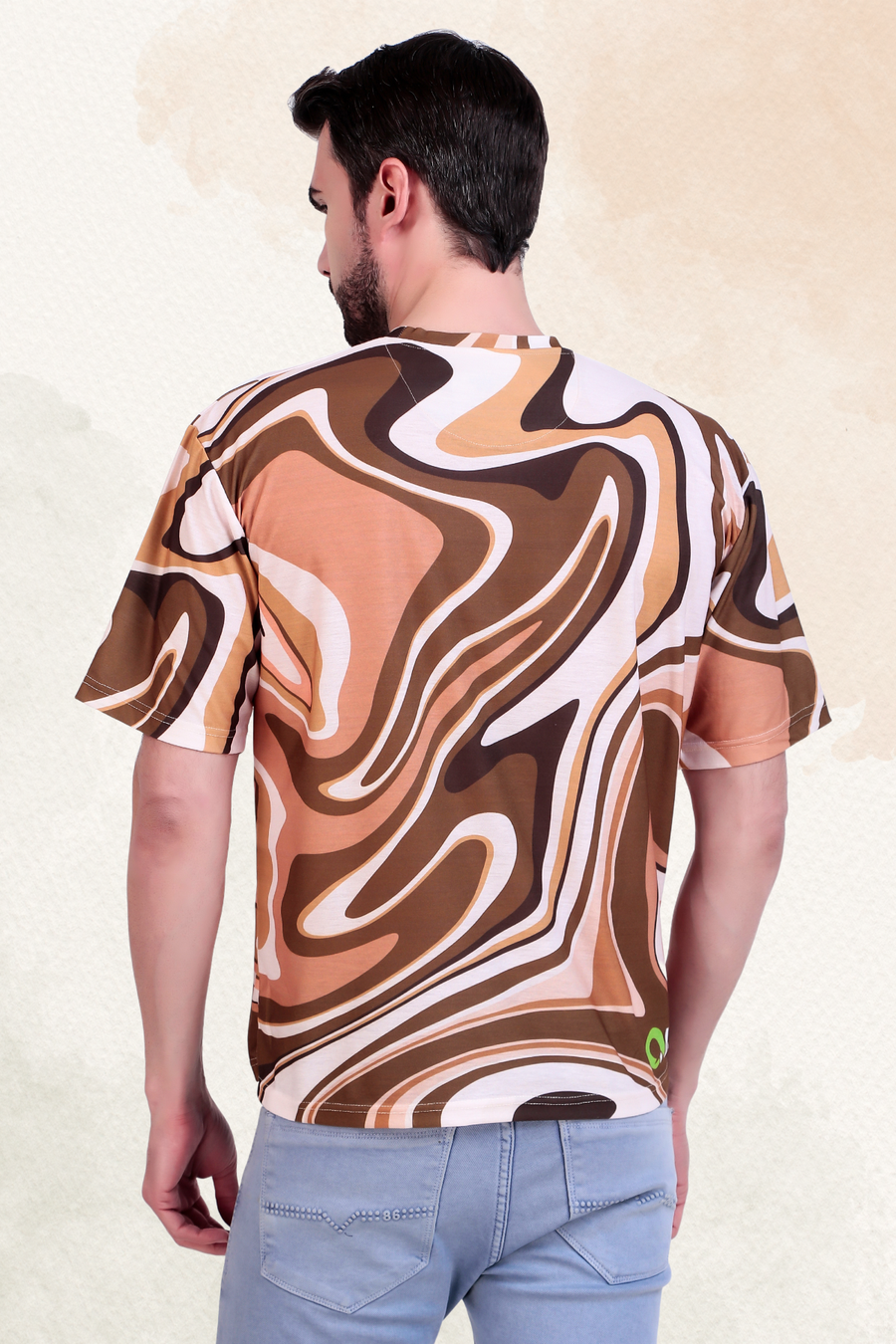 GROOVY WAVES OVERSIZED TSHIRT