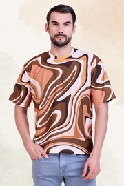 GROOVY WAVES OVERSIZED TSHIRT